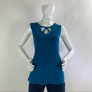 Women’s Large (L) Blue JONES STUDIO Sleeveless Top